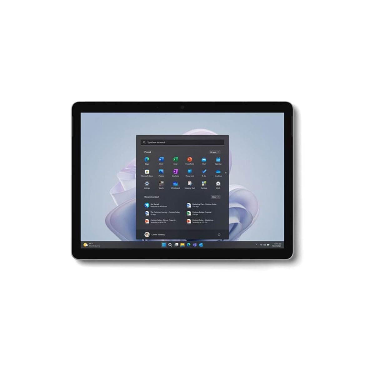 Microsoft Surface Go 4 XGT-00001 Tablet 10.5" Full HD, 8 GB RAM, 64 GB Almacenamiento, Color Platino