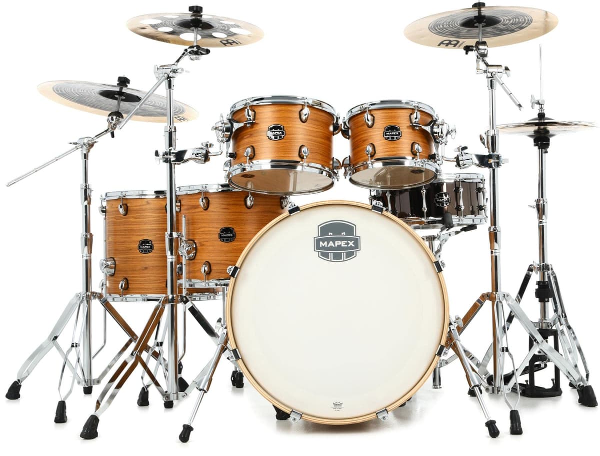 Mapex Armory AR628SFUDW batería 6 piezas Studioease Fast Tom kit de cascos acabado Desert Dune
