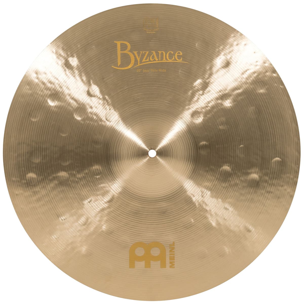 Meinl Cymbals Byzance B20JTR platillo ride jazz delgado 20 pulgadas con video