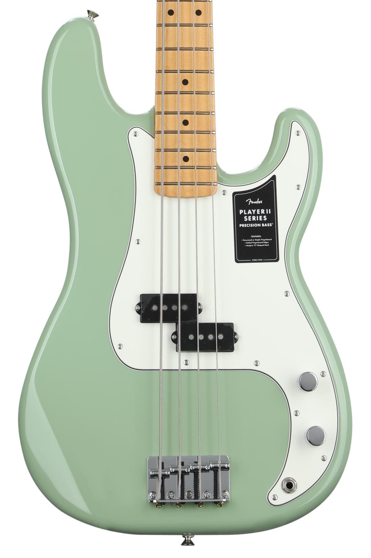 Fender Player II Precision Bass bajo eléctrico Birch Green con diapasón de arce 140472565