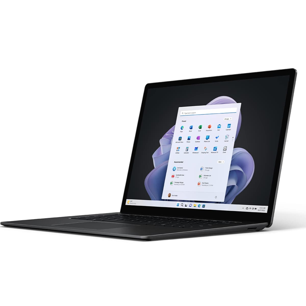 Microsoft Surface Laptop 5 (2022) RIP-00026, 15" Pantalla Táctil, Intel i7, 16GB RAM, 512GB SSD, Windows 11, batería larga, delgado, Negro, Copilot