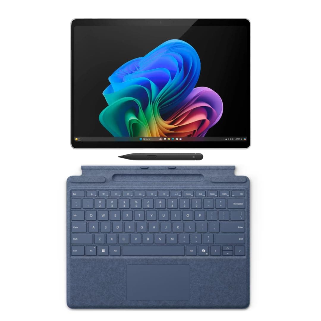 Microsoft Surface Pro 11 paquete 13'' Copilot+ PC con Teclado Sapphire Pro y Slim Pen, 16GB RAM, 512GB SSD, Windows 11 Pro