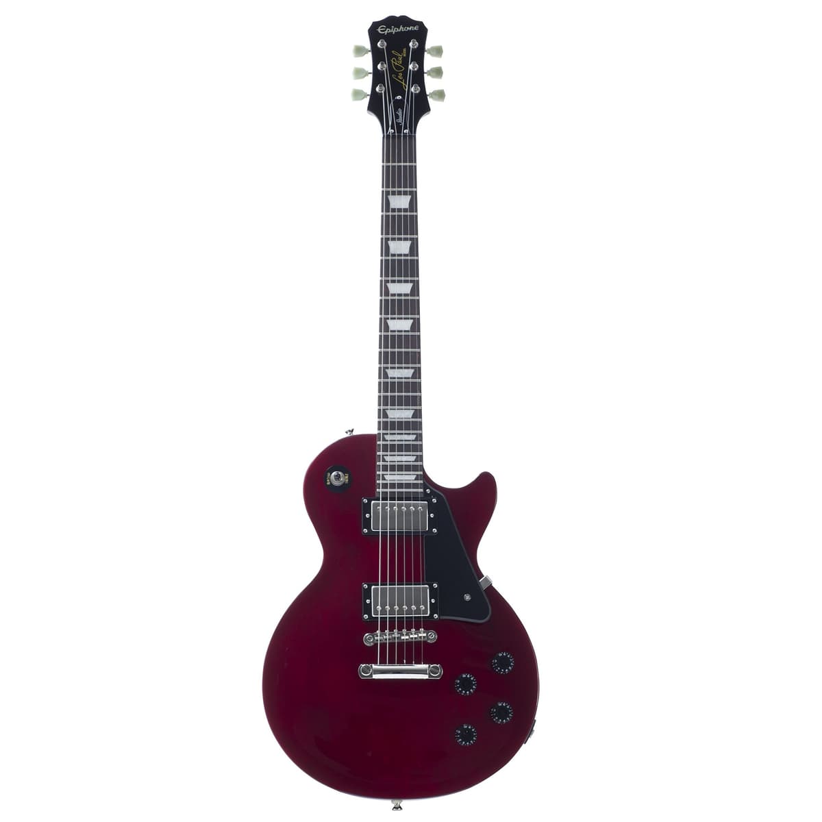 Epiphone Les Paul Studio Deluxe ENL1WRNH3 Guitarra Eléctrica Edición Limitada Rojo Vino
