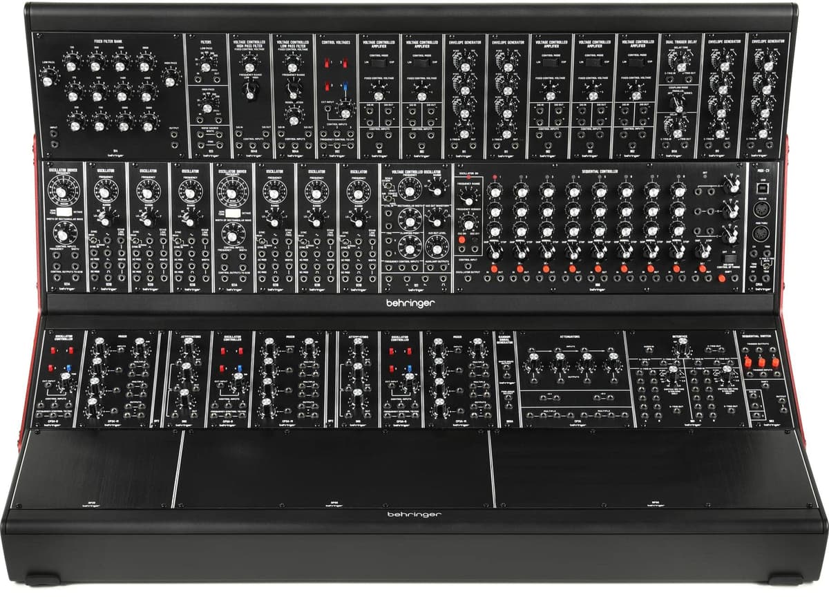 Behringer System 55 sintetizador modular Eurorack completo analógico para estudio y directo