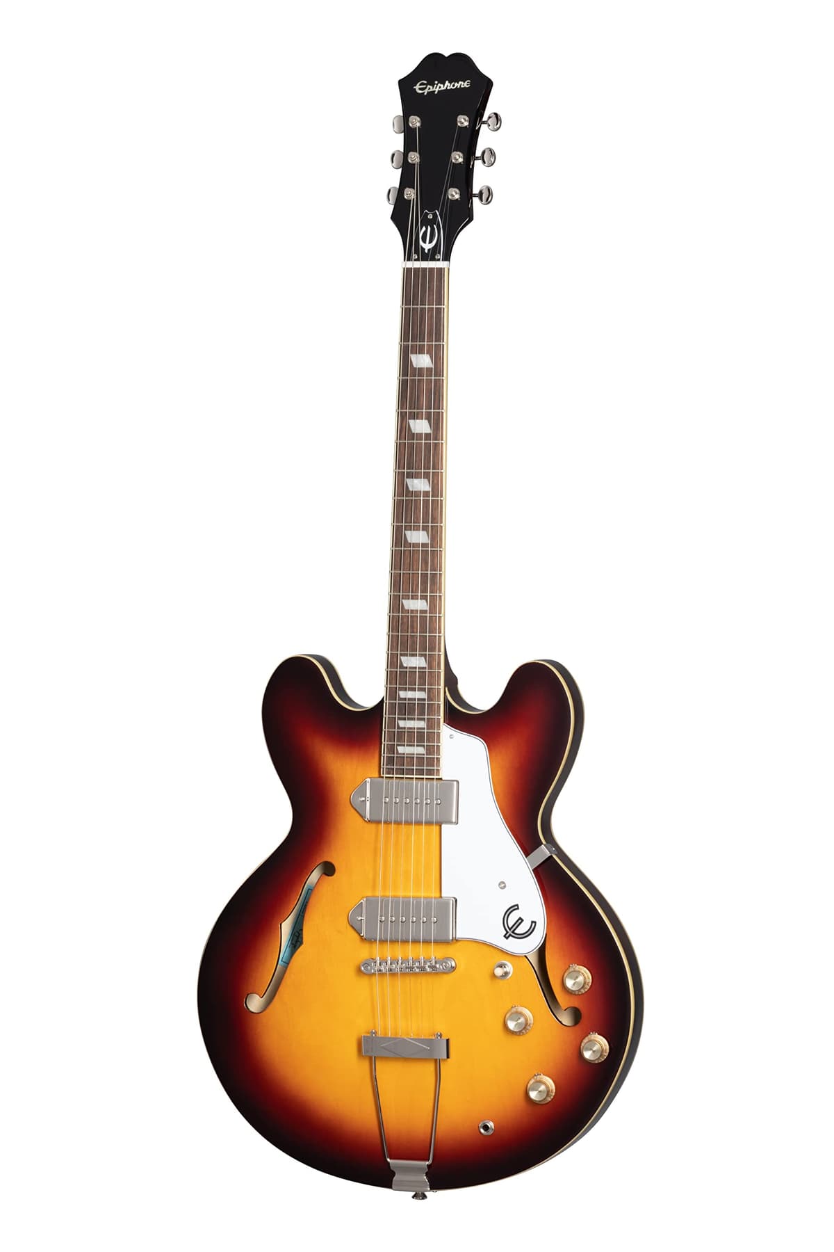 Epiphone Casino EOCAVSNH1 guitarra eléctrica hollowbody archtop Vintage Sunburst