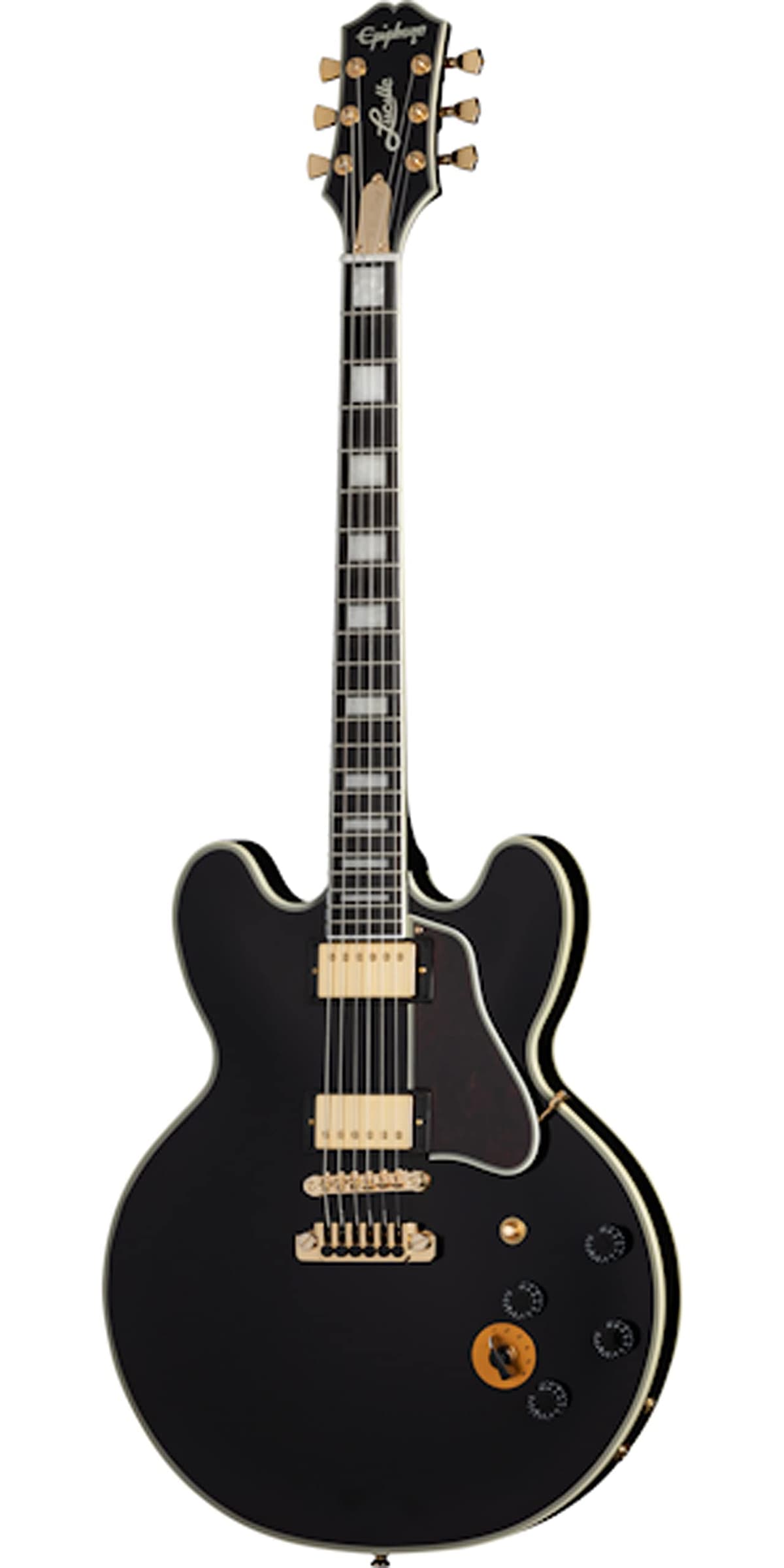 Epiphone B.B. King Lucille IGBBKEBGH3 guitarra eléctrica ébano con estuche Epi Lite