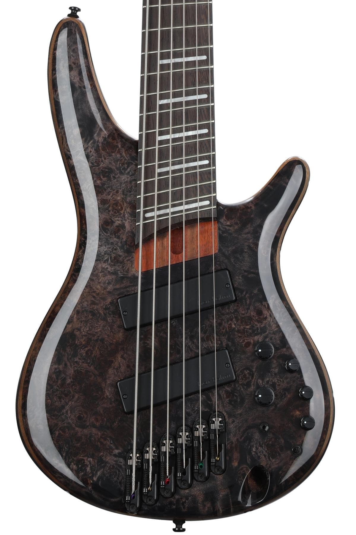 Ibanez Bass Workshop SRMS806 - Bajo eléctrico 6 cuerdas multiescala (trastes en abanico) Deep Twilight SRMS806DTW