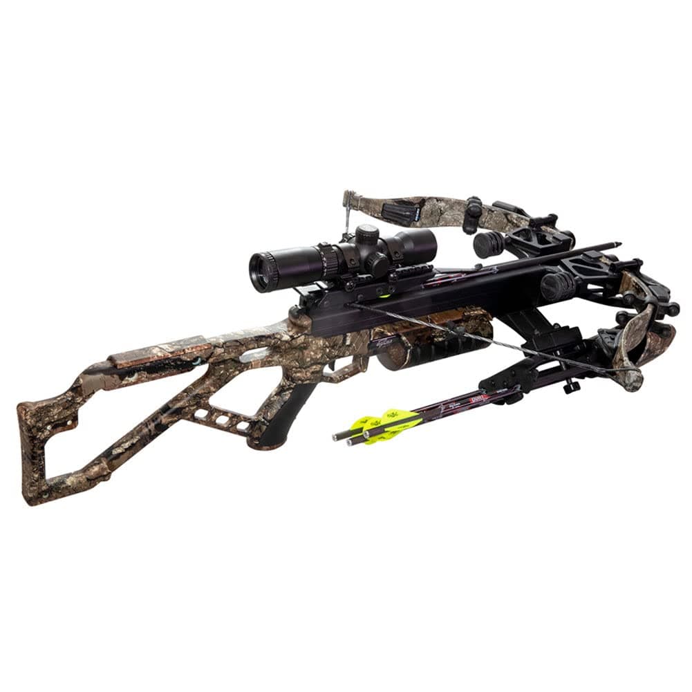 Excalibur Micro 340 TD ballesta recurva camuflaje Realtree Timber con mira Tact 100 E74118