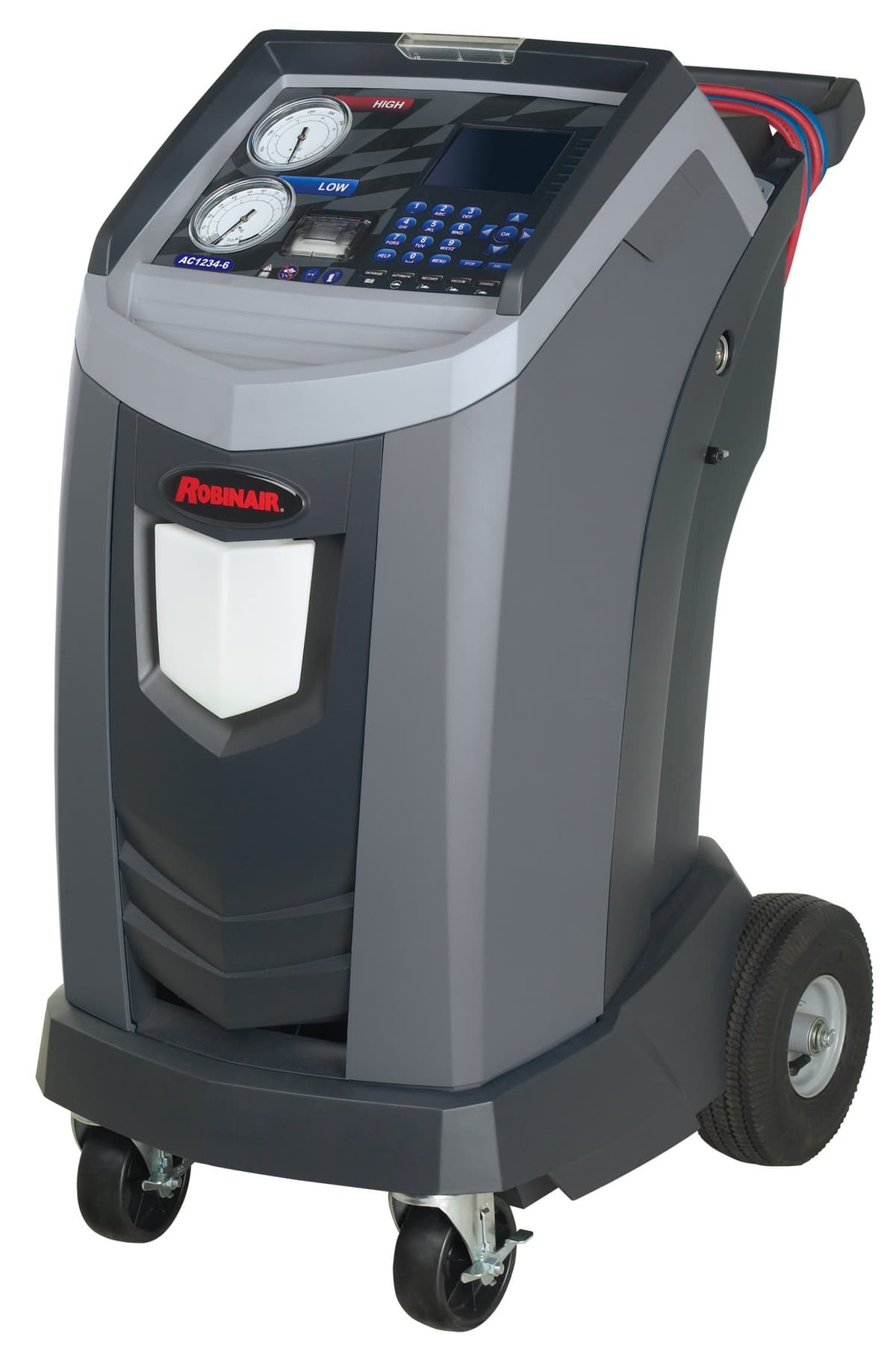 Robinair AC1234-6 Máquina de servicio de aire acondicionado R-1234yf para vehículos estándar e híbridos
