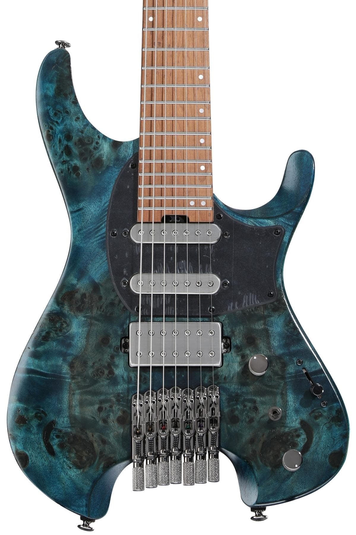 Ibanez Q Q547PBCOL guitarra eléctrica 7 cuerdas Azul Cósmico mate