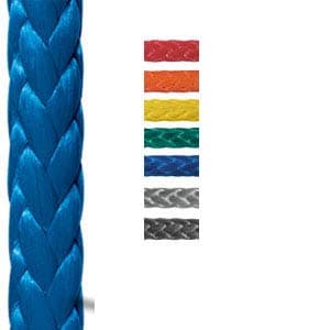 Samson AmSteel Blue 872 cuerda de Dyneema 1/4" x 600 pies carrete, color plata