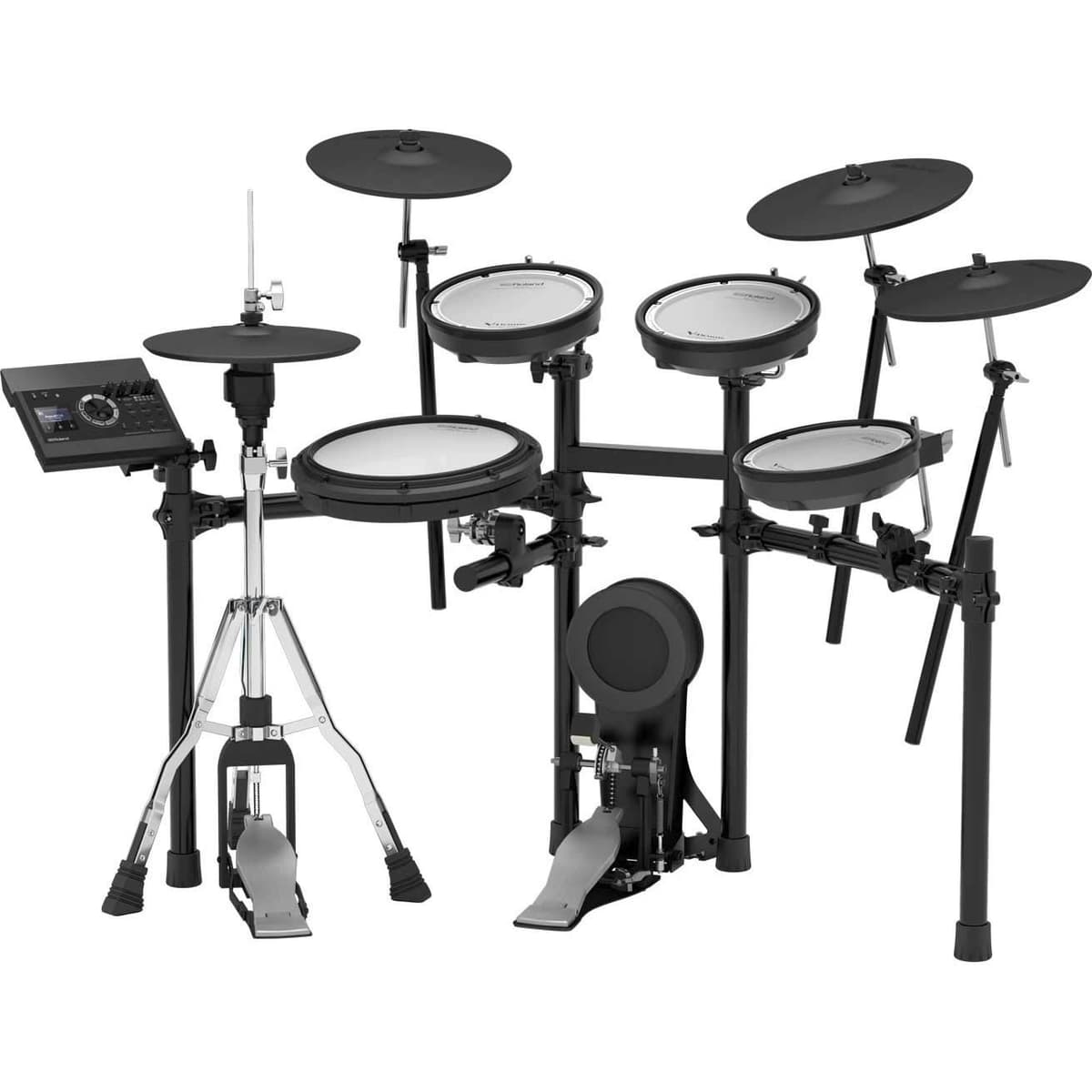Roland TD-17KVX batería electrónica V-Drums con pads de malla y VH-10, módulo TD-17, kit completo