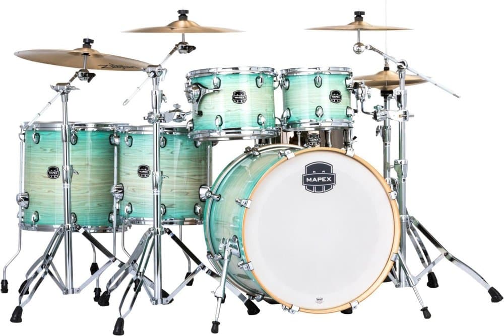 Mapex Armory AR628S-UM Batería Acústica Shell Pack Studioease Exotic Ultramarine Gloss