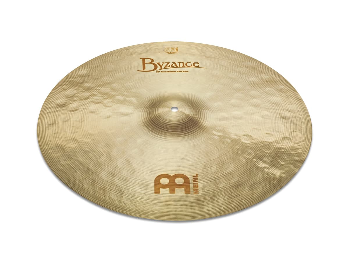 Meinl Cymbals Byzance B20JMTR Ride 20'' Jazz Medio Delgado Platillo para batería