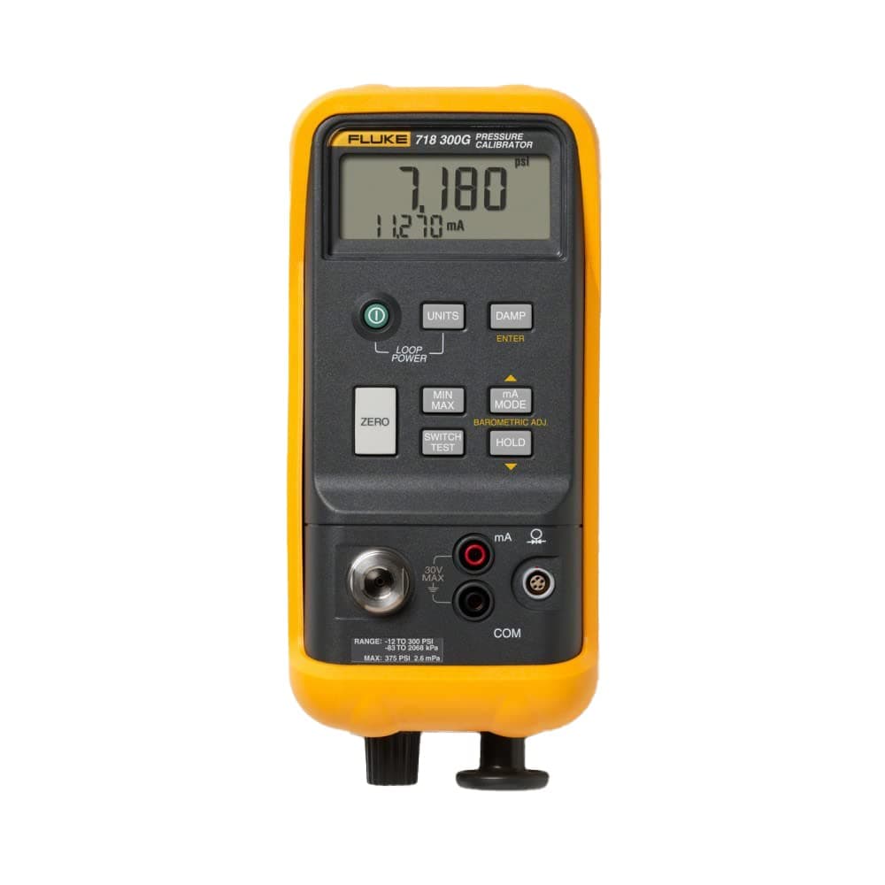 Fluke 718-300G calibrador de presión, rango -12 a 300 PSI, portátil de alta precisión