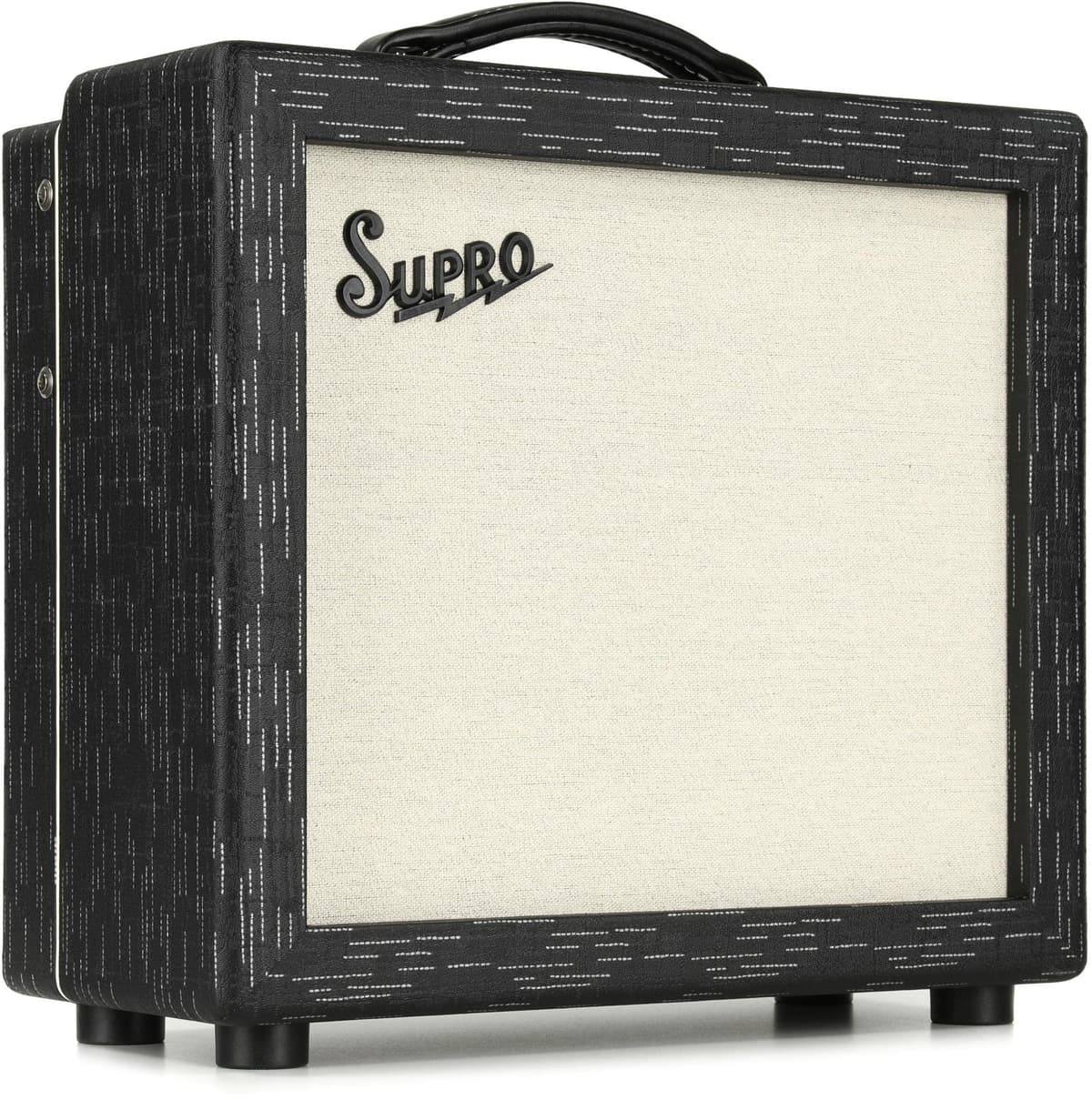 Supro Amulet 1612RT amplificador combo a válvulas 15W 1x10" para guitarra - Black Scandia