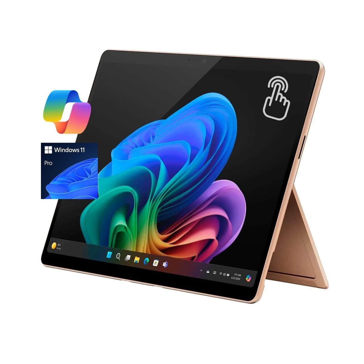 Microsoft Surface Pro 11 13" Copilot+ Tablet IA, LCD táctil 2880x1920 120Hz, Snapdragon X Plus 10 núcleos, 16GB RAM, 1TB SSD, WiFi, Win 11 Pro, Dune