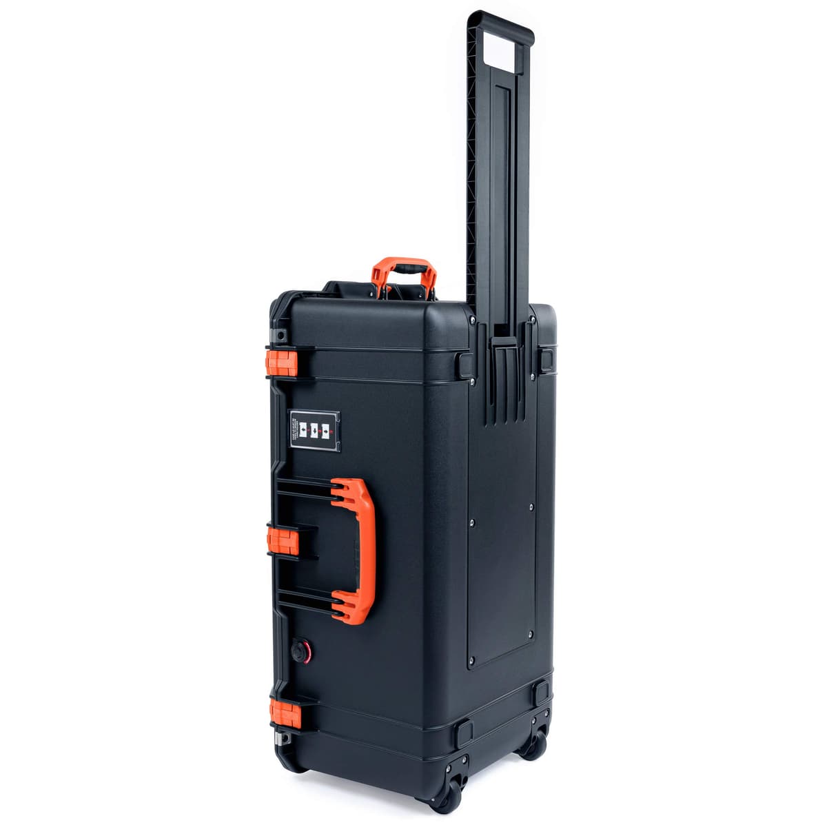 Pelican 1626 maleta con ruedas y espuma, negro y naranja 1626WF-BLKLG