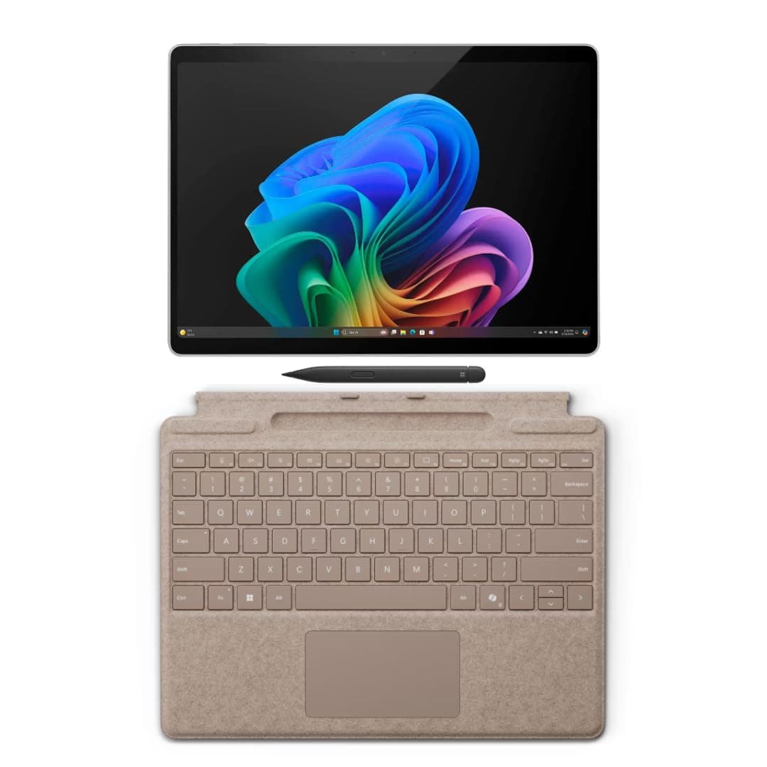 Microsoft Surface Pro 11 Copilot+ 13", paquete con Teclado Pro Dune y Slim Pen, 16GB RAM, 512GB SSD, Windows 11 Pro
