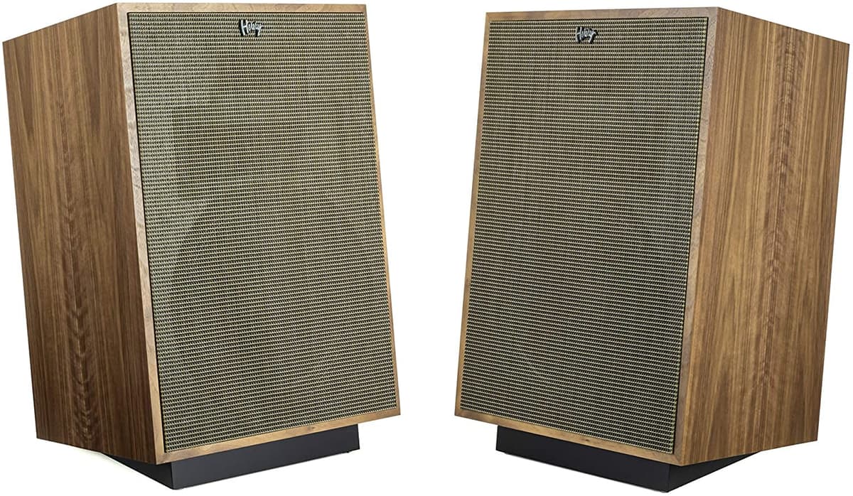 Klipsch Heritage Series Heresy IV Parlantes de Piso Par Hi-Fi Nogal Americano