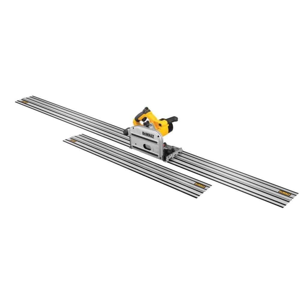 DEWALT Sierra de Riel DWS520CK con cable, kit con rieles de 59" y 102"