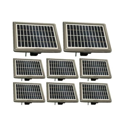 Cuddeback PW-3600_K3 Banco de Energía Solar Power Bank Kit 8 Piezas cargador solar batería externa