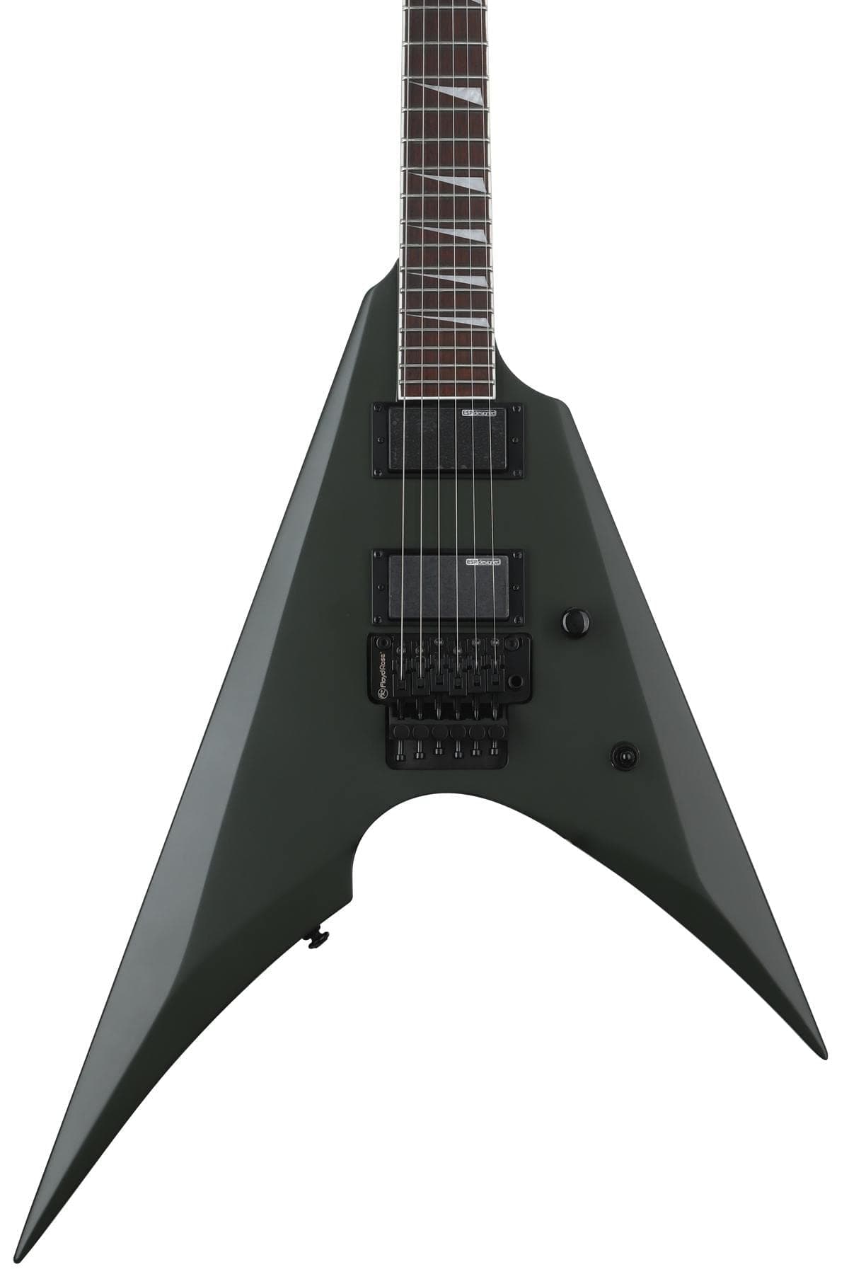ESP LTD Arrow-200 guitarra eléctrica verde militar LARROW200MGS