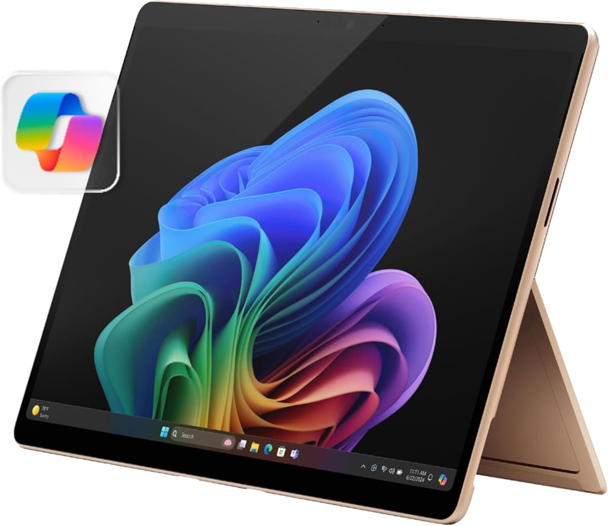 Microsoft Surface Pro ZIA-00041 2 en 1 OLED 13'' táctil, 16GB RAM, 512GB, Windows 11 Copilot+, Snapdragon X Elite 12 núcleos, Dune