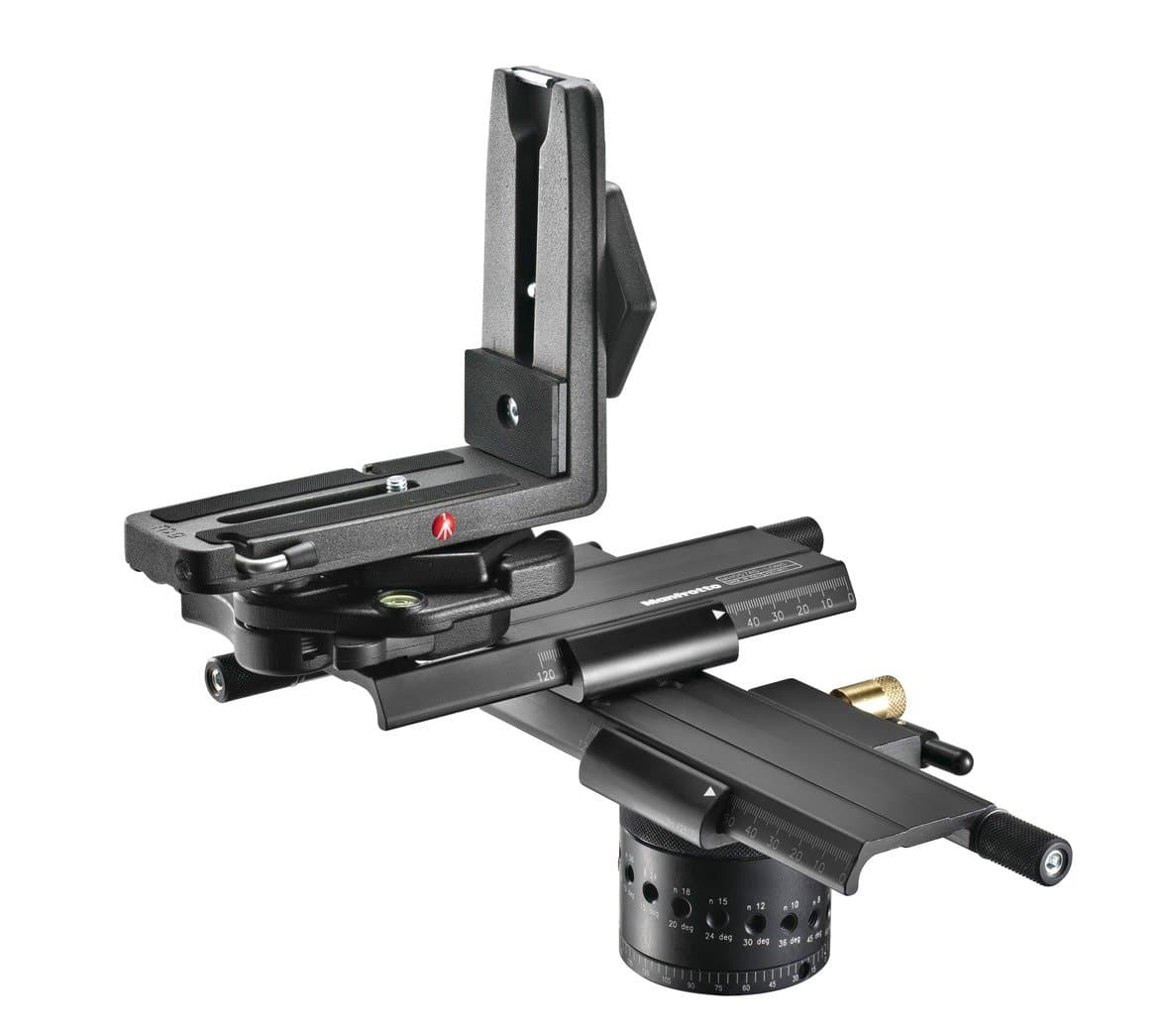 Manfrotto MH057A5-LONG Rótula de trípode profesional panorámica para fotografía y video