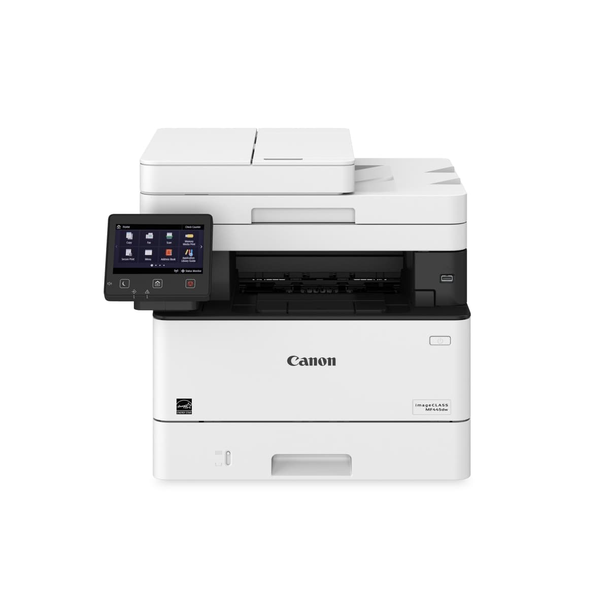 Canon imageCLASS MF445dw - Multifuncional láser inalámbrica, lista para móviles, dúplex, ADF, garantía 3 años