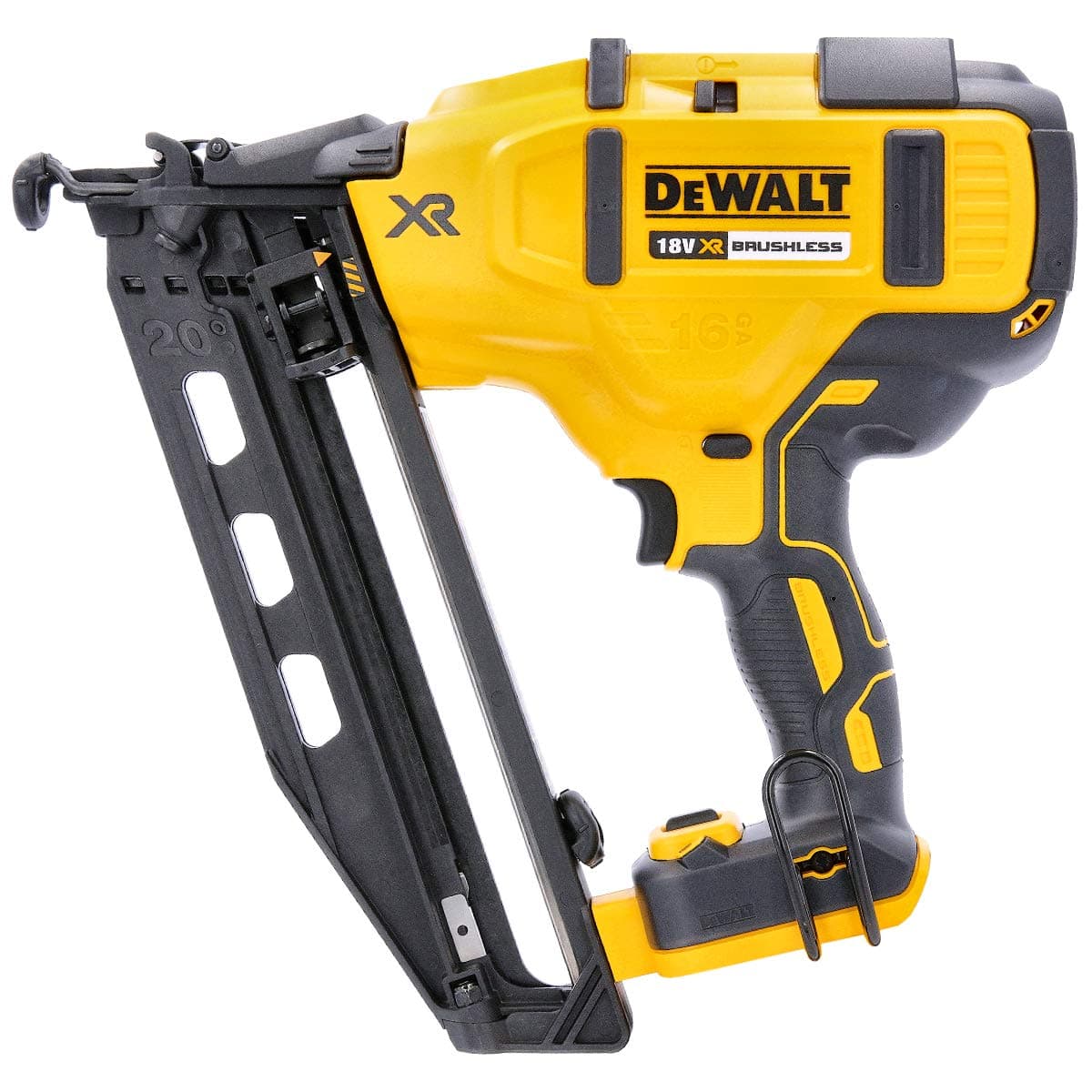 DEWALT XR DCN660N-XJ clavadora brushless para armazón 18V 200W, inalámbrica, solo herramienta, amarillo
