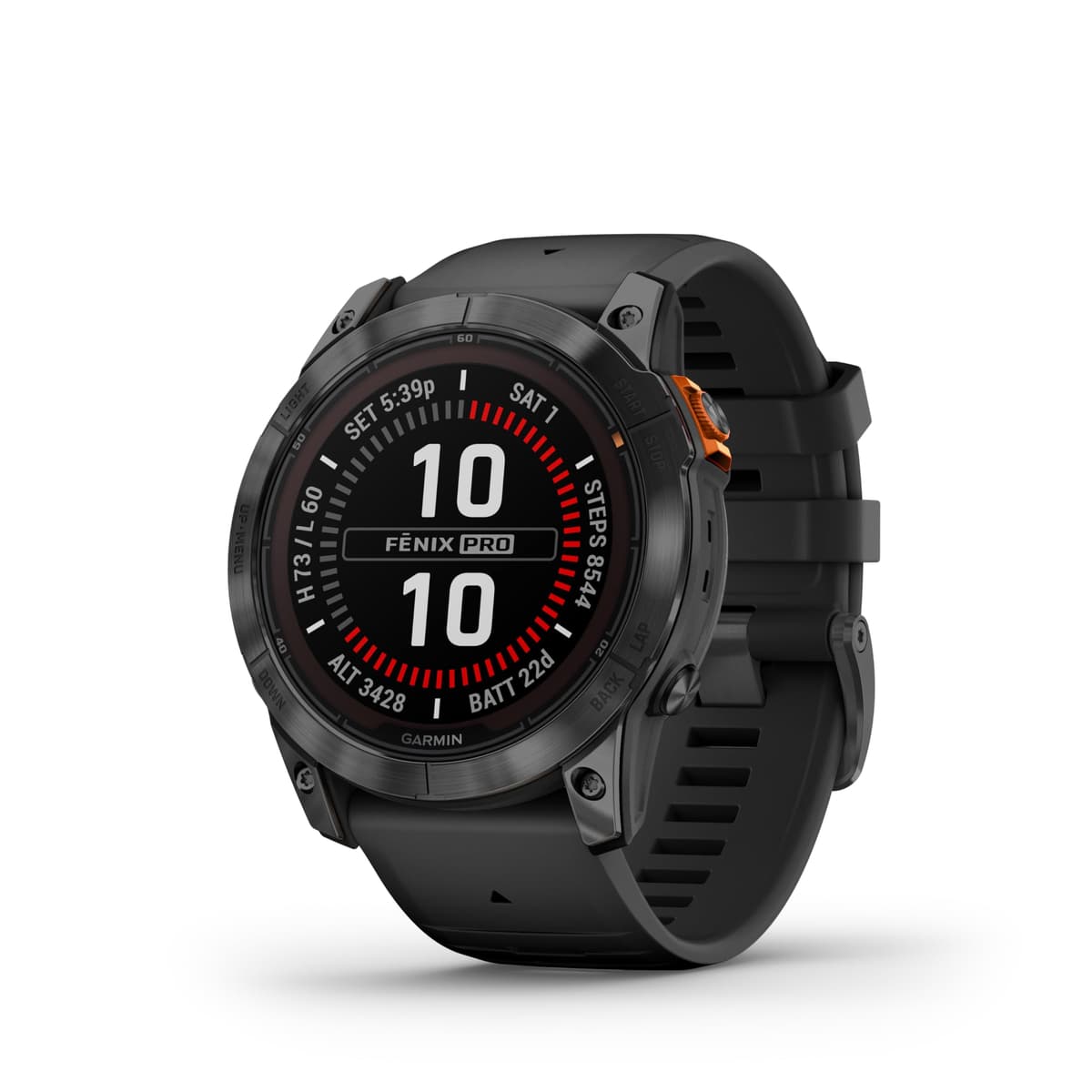 Garmin fēnix 7X Pro Solar Edition 010-02778-02 Smartwatch GPS Multideporte con Linterna Integrada, Carga Solar, sin Wi-Fi