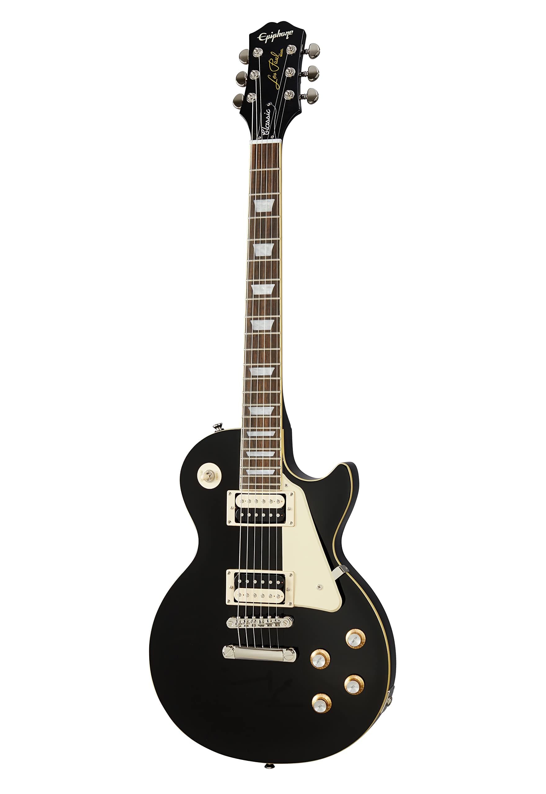 Epiphone Les Paul Classic guitarra eléctrica acabado Ébano EILOEBNH1