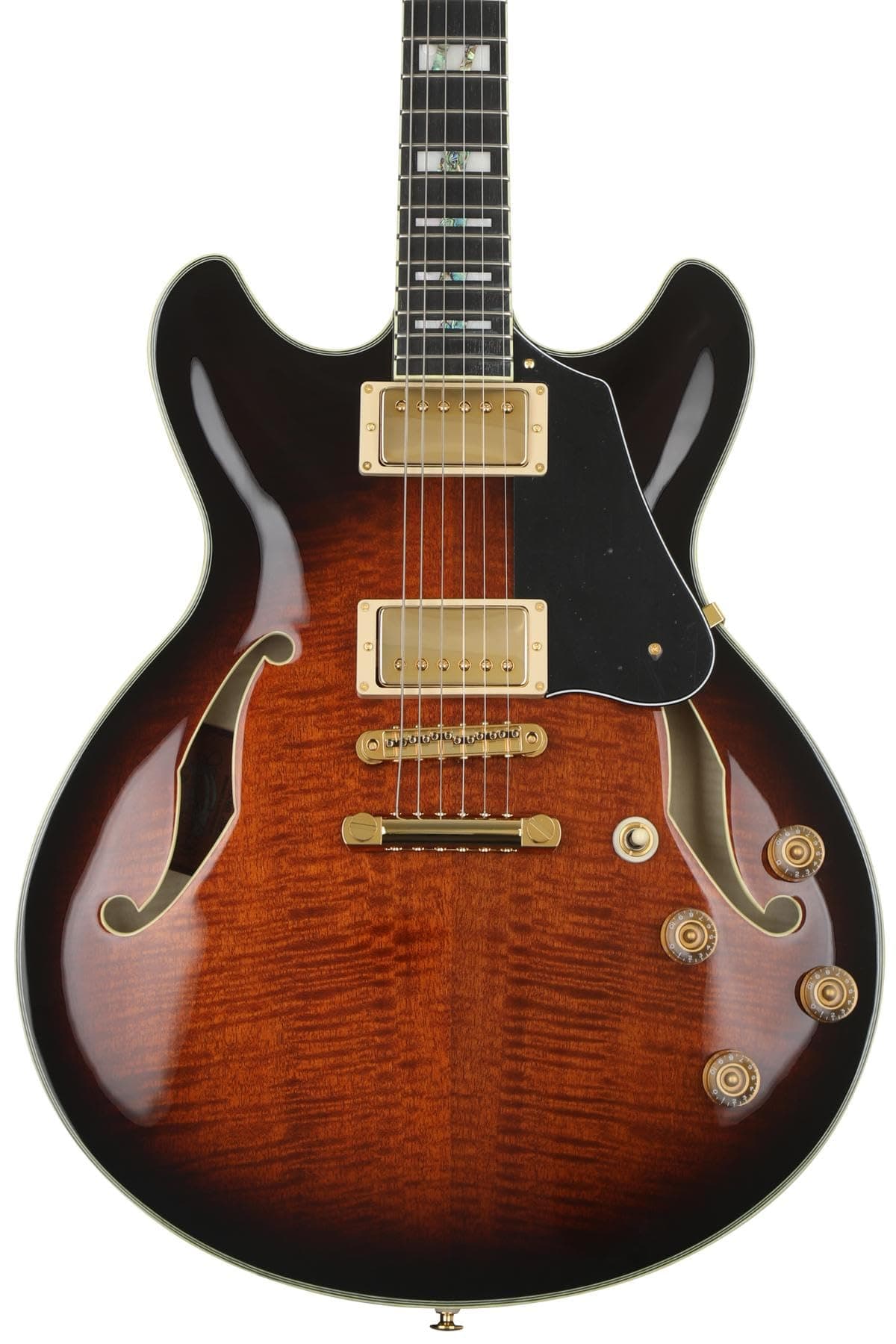 Ibanez JSM100-VT John Scofield Signature guitarra eléctrica semihueca Vintage Burst
