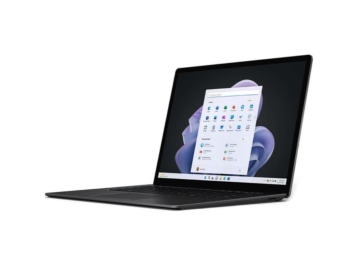 Microsoft Surface Laptop 5 RL8-00001 15" pantalla táctil, Intel Core i7-1265U 12ª gen Evo, 32GB RAM, 1TB SSD, Negro Mate