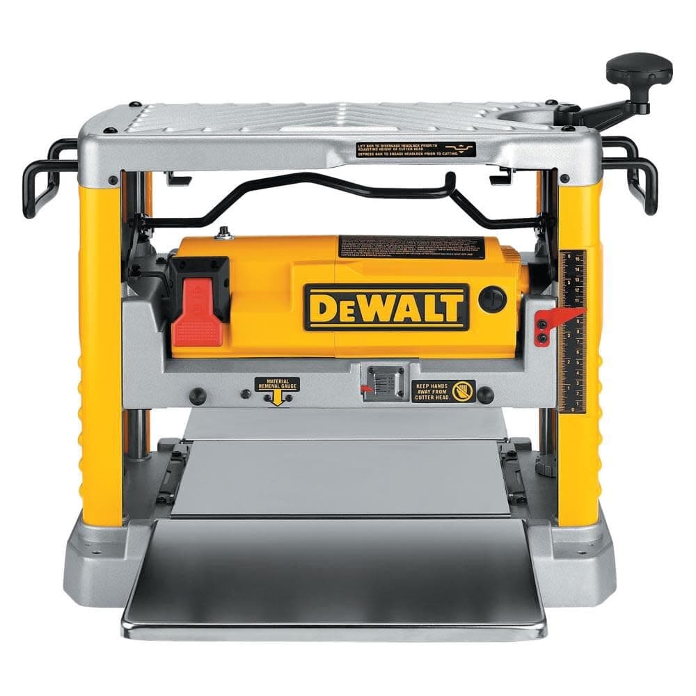 DEWALT DW734 Cepilladora de banco 12-1/2", 15A, 3 cuchillas, 20,000 RPM, con cable
