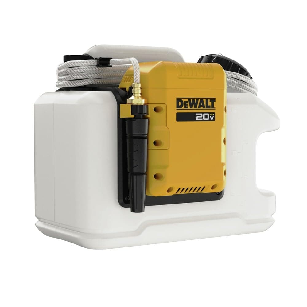 DEWALT 20V MAX DCE6820B tanque de agua portátil con bomba para obras 4 gal (15 L), solo herramienta