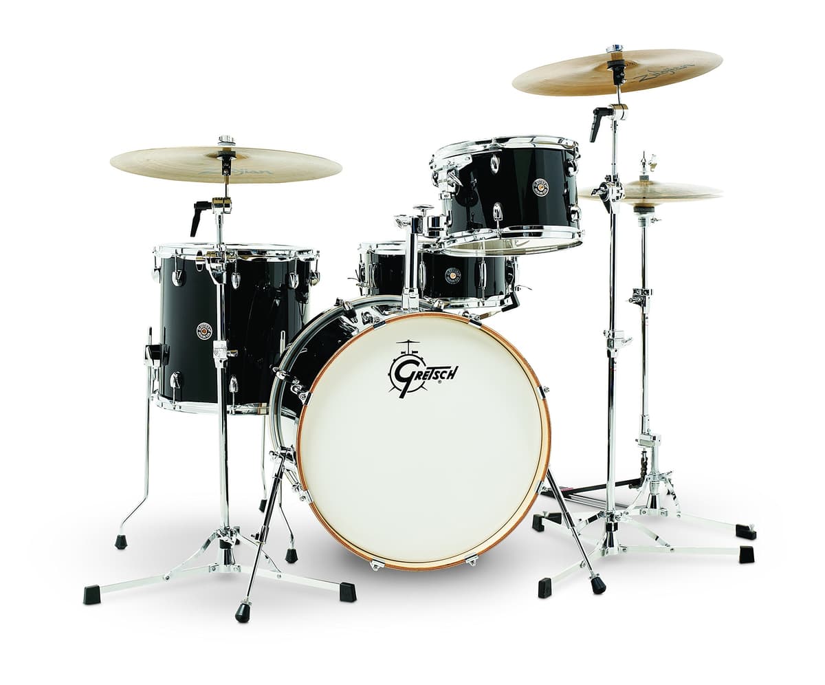 Gretsch Catalina Club CT1-J404-PB set de batería 4 piezas (shell pack) Negro Piano