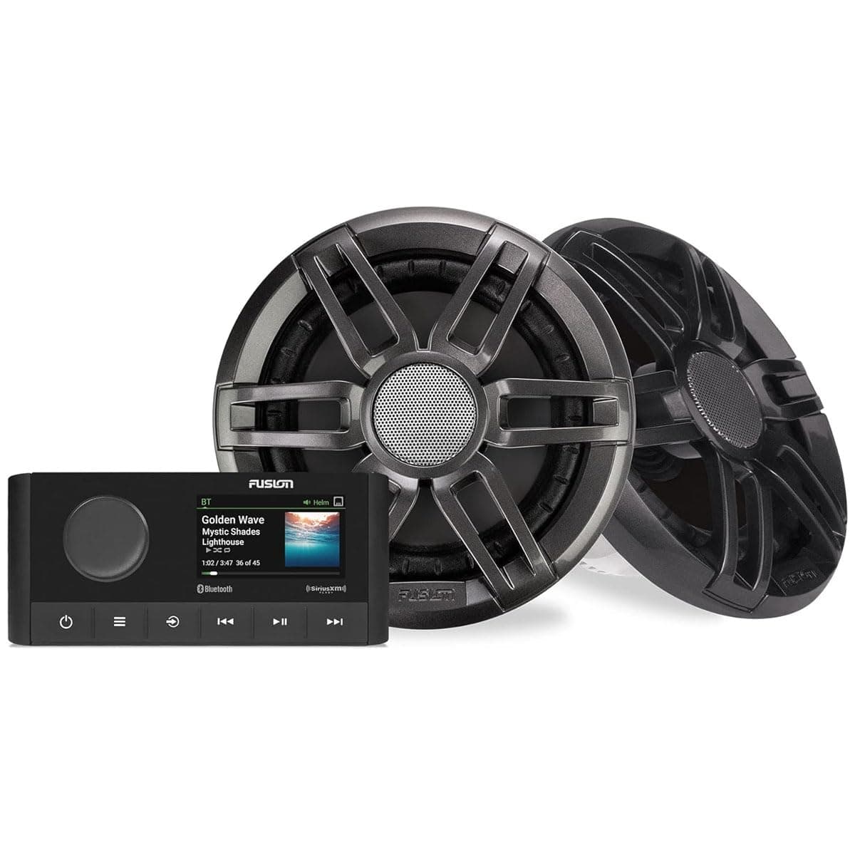 Garmin Fusion MS-RA210 Kit de Altavoces Deportivos XS, Estéreo Marino Bluetooth AM/FM 010-02250-60