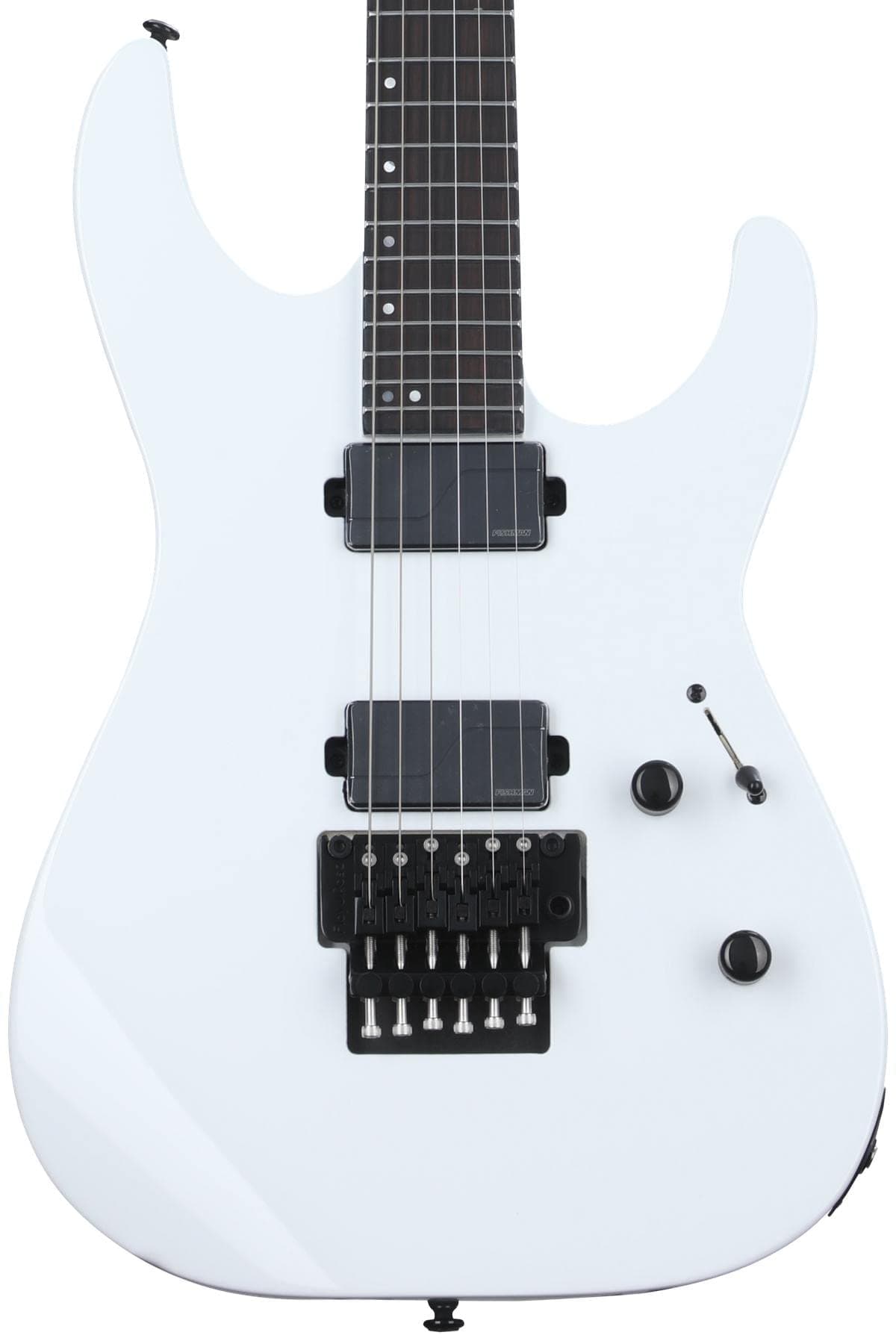 ESP LTD M-1000 Guitarra Eléctrica de Cuerpo Sólido Snow White (Blanco Nieve) LM1000SW