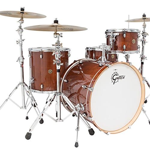 Gretsch Catalina Maple Kit de Batería 4 Piezas con Hardware Gratis - Acabado Walnut Glaze BOK-CM1-E824S-WG+HW