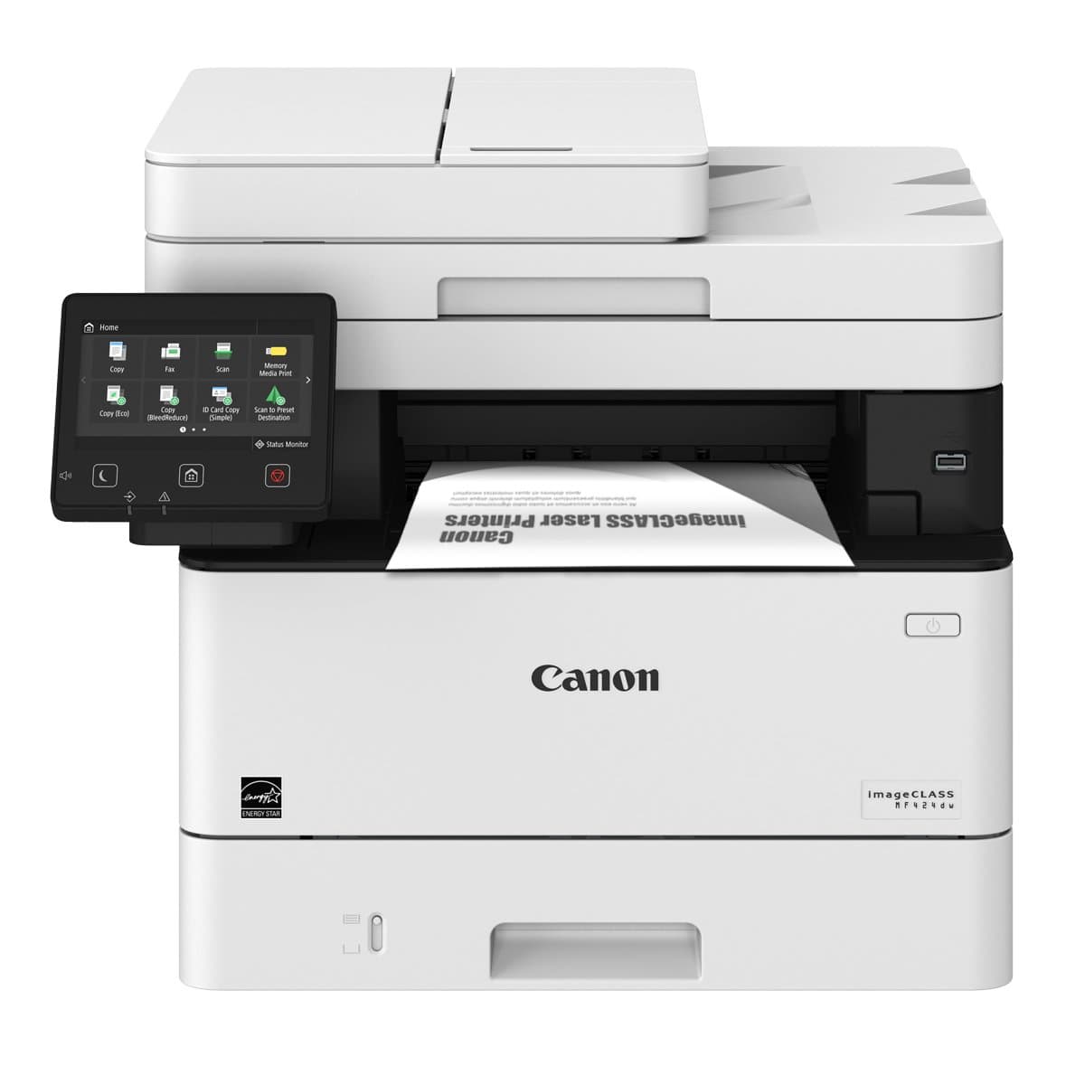 Canon imageCLASS MF424dw impresora láser monocromática, escáner, copiadora y fax, Wi-Fi, dúplex, lista para Amazon Dash Replenishment