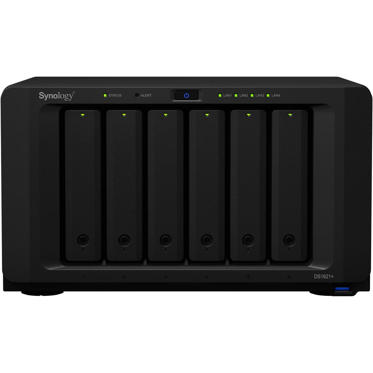 Synology DiskStation DS1621+ Servidor NAS para empresas, CPU Ryzen, 16GB RAM, SSD 6TB, DSM, listo para iSCSI ASIHLAMZ324