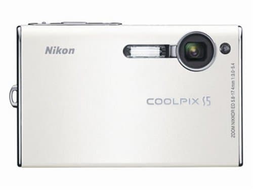 Nikon Coolpix S5 Cámara Digital 6 MP con Zoom Óptico 3x (Blanco) 25542