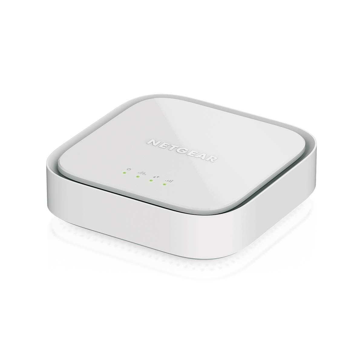 NETGEAR LM1200-100EUS Módem 4G LTE Cat4, 2 puertos Ethernet, WAN de respaldo, desbloqueado para todas las operadoras