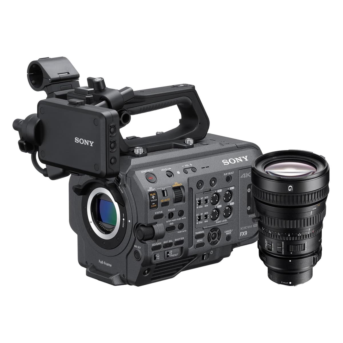 SONY PXW-FX9 XDCAM Cámara Full-Frame 4K con Lente SELP28135G 28-135mm, Kit PXWFX9VK