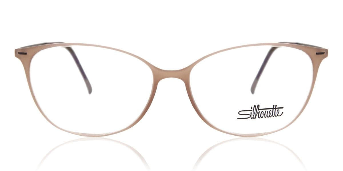 Silhouette Urban LITE 1590 gafas oftálmicas armazón completo color Makeup/Burdeo 52-15-140 mod 6040