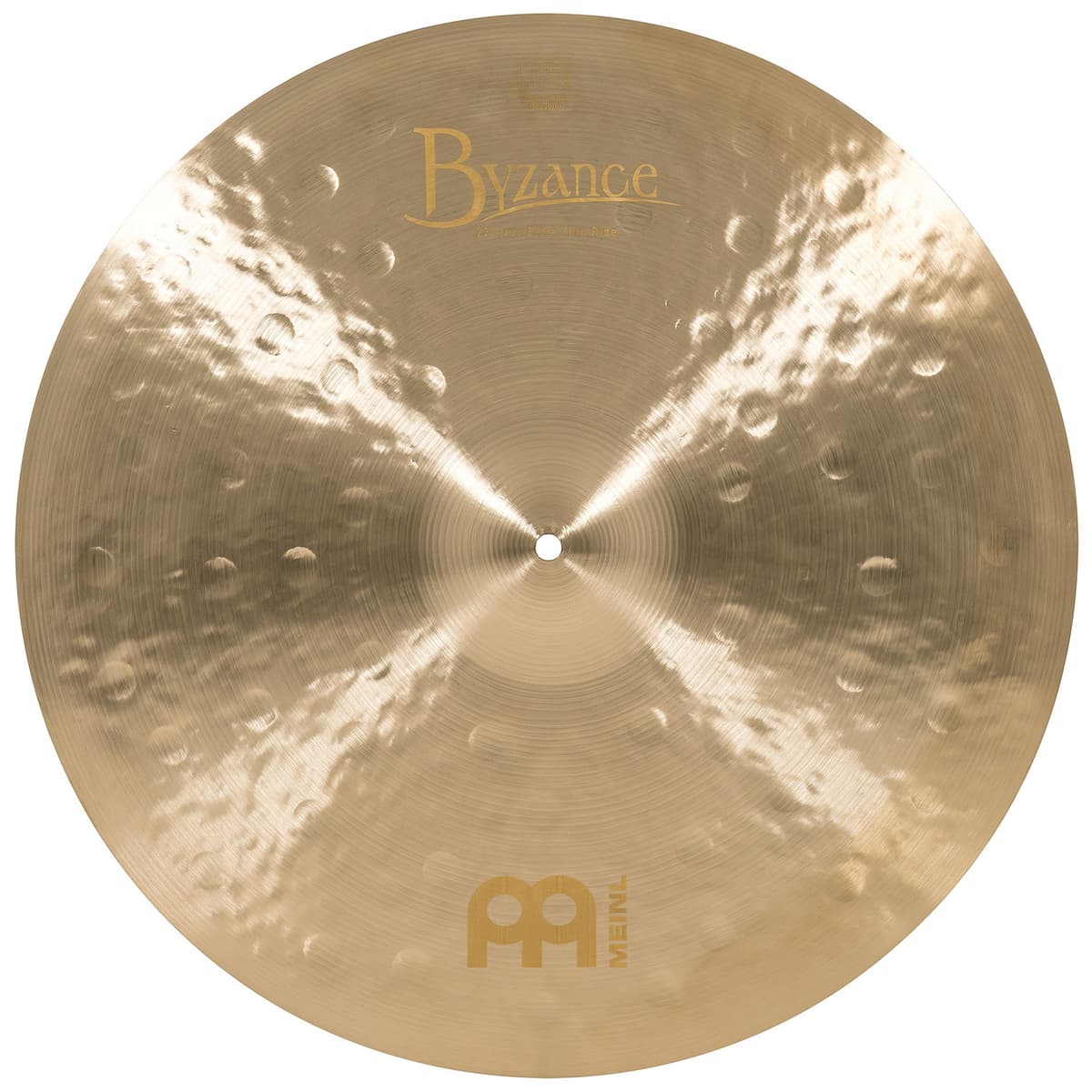 Meinl Cymbals Byzance B22JETR Plato Ride Jazz Extra Delgado 22'' para batería con video