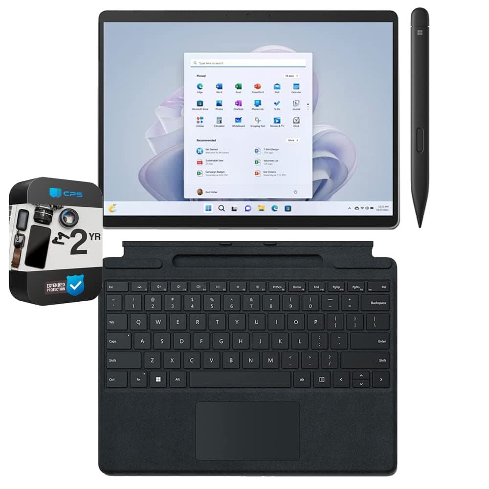 Microsoft Surface Pro 9 QIL-00052 Tablet 13'' táctil, Intel i7, 16GB/256GB, bundle Forest con Teclado Surface Pro, Slim Pen 2 y garantía CPS 2 años E91MSQIL00052