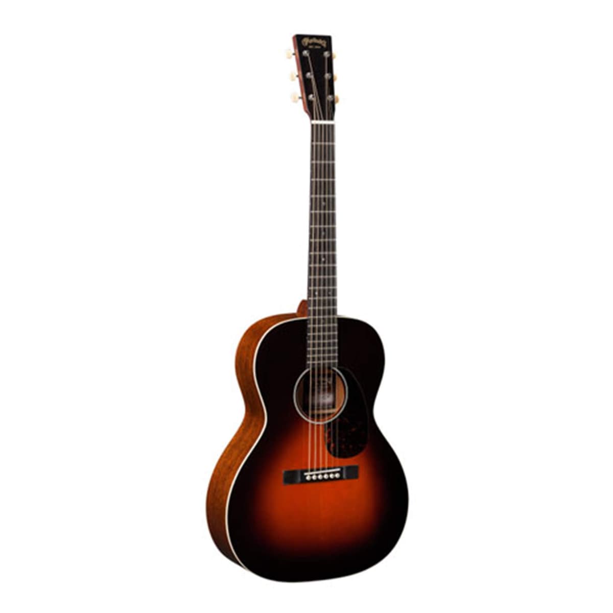 Martin CEO-7 guitarra acústica Teardrop Sunburst estilo vintage de cuerpo pequeño